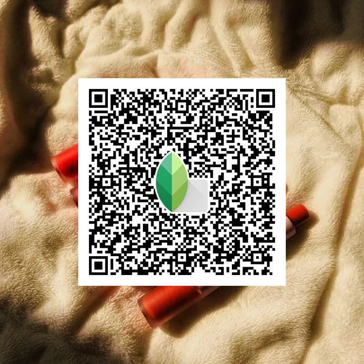 snapseed qr code and brown