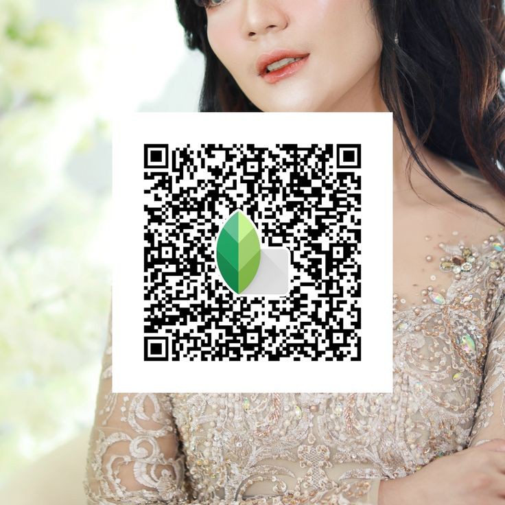 snapseed qr code face clear