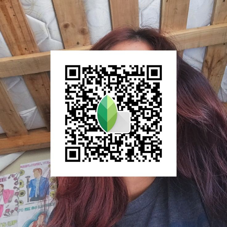snapseed qr codes background change