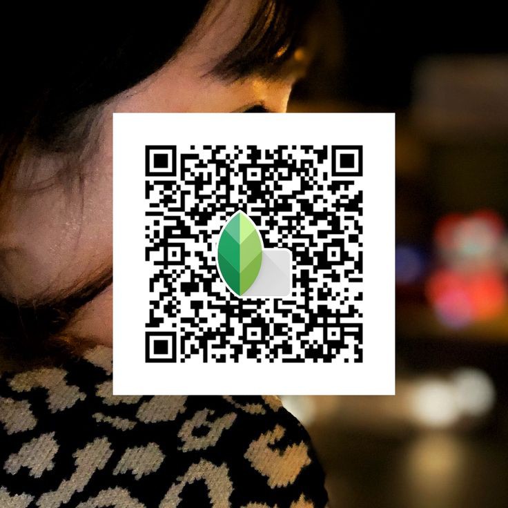 snapseed qr codes background