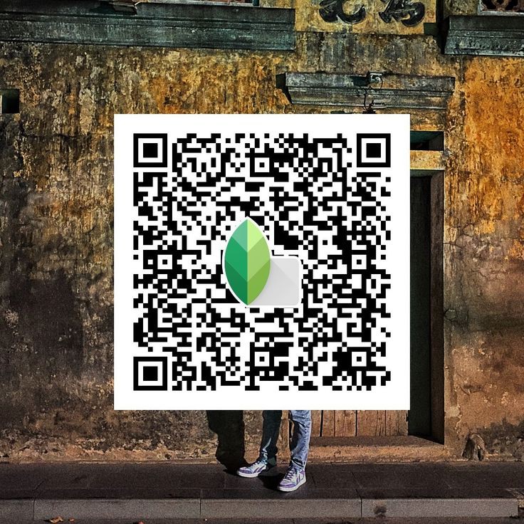 snapseed qr codes blur background png