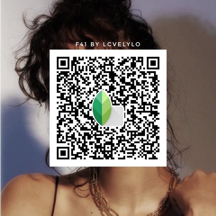 snapseed qr codes blur background
